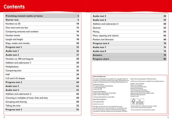 Year Mental Maths Targeted Practice Workbook: Ideal for use at home