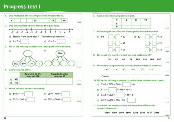 Year 4 Mental Maths Targeted Practice Workbook: Ideal for use at home