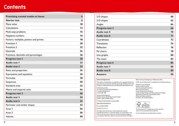 Year 6 Mental Maths Targeted Practice Workbook: For the 2025 Tests