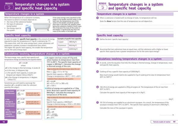 Collins GCSE Science 9-1: AQA GCSE 9-1 Physics: Organise and Retrieve Your Knowledge