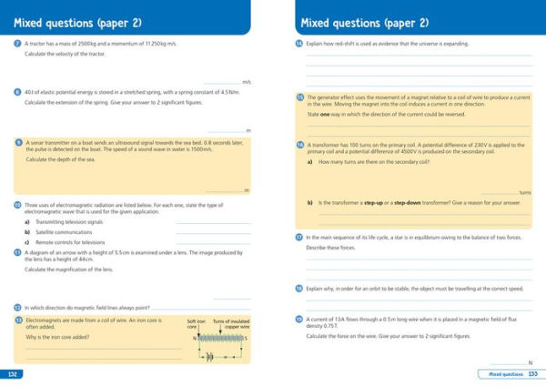 Collins GCSE Science 9-1: AQA GCSE 9-1 Physics: Organise and Retrieve Your Knowledge