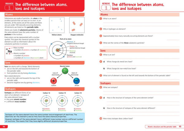 Collins GCSE Science 9-1: AQA GCSE 9-1 Combined Science Trilogy Foundation: Organise and Retrieve Your Knowledge