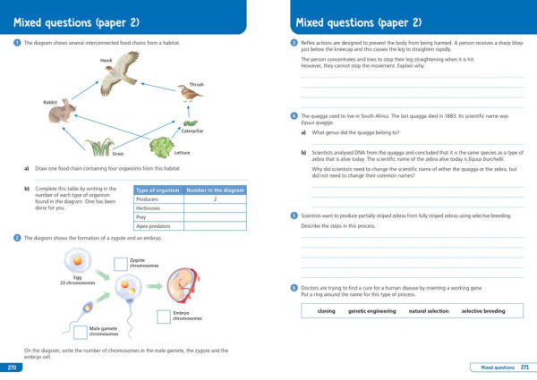 Collins GCSE Science 9-1: AQA GCSE 9-1 Combined Science Trilogy Foundation: Organise and Retrieve Your Knowledge