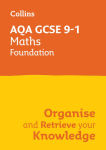 Alternative view 1 of Collins GCSE Maths 9-1: AQA GCSE 9-1 Maths Foundation: Organise and Retrieve Your Knowledge