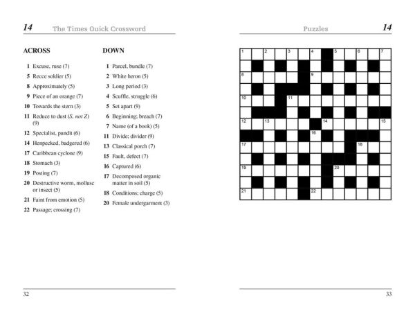The Times Quick Crossword Book 29: 100 General Knowledge Puzzles