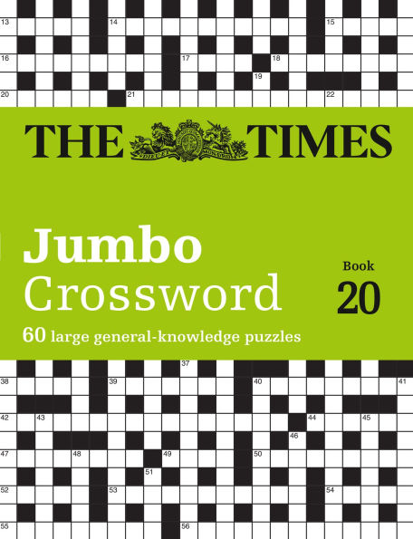 The Times 2 Jumbo Crossword Book 20: 60 large general-knowledge crossword puzzles