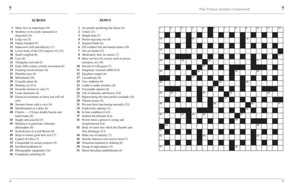 The Times 2 Jumbo Crossword Book 20: 60 large general-knowledge crossword puzzles