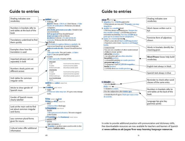 Easy Learning Spanish Dictionary: Trusted support for learning