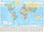 Collins World Wall Laminated Map