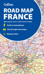 Title: Collins Road Map of France: Folded map, Author: Collins