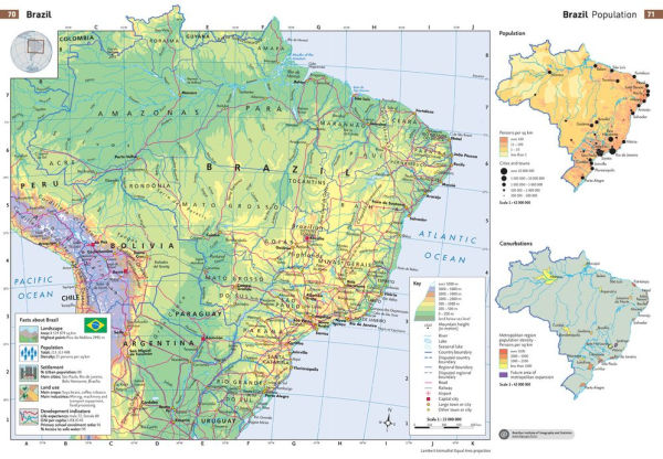 Collins School Atlas: Ideal for learning at school and at home