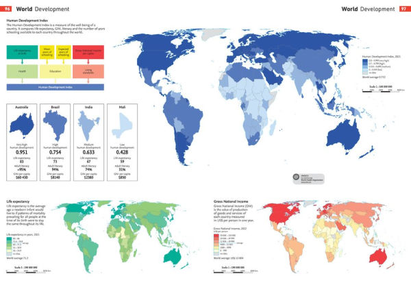 Collins School Atlas: Ideal for learning at school and at home