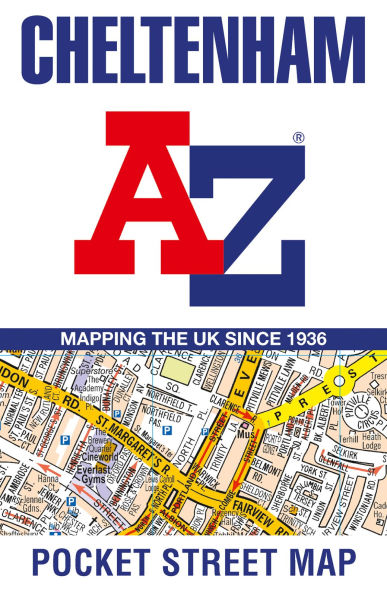 Cheltenham A-Z Pocket Street Map
