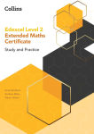 Alternative view 1 of Edexcel Level 2 Extended Maths Certificate: Study and Practice