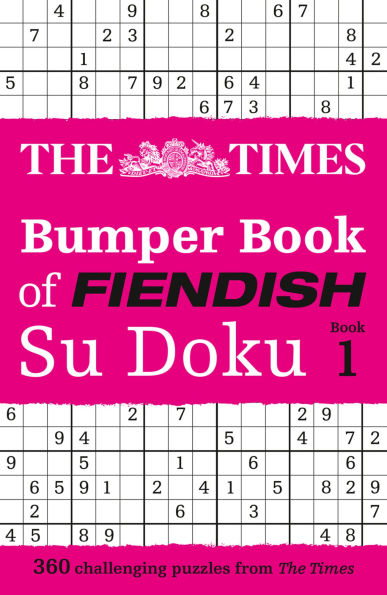 The Times Bumper Book of Fiendish Su Doku Book 1: 400 challenging Su Doku puzzles