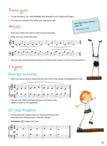 Get Set! Piano: Tutor Book 1