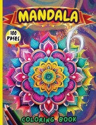 Title: Mandala 6 Coloring Book: Stress Relieving Mandala Designs for Adults Relaxation, Author: Peter