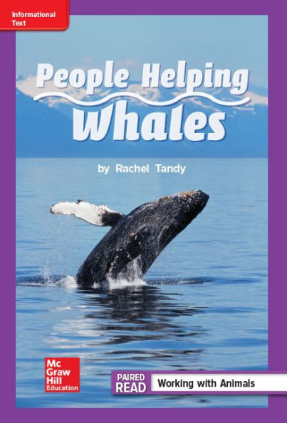 Reading Wonders Leveled Reader People Helping Whales: ELL Unit 1 Week 4 Grade 2