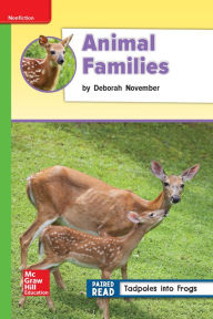 Title: Reading Wonders Leveled Reader Animal Families: Beyond Unit 2 Week 4 Grade 2, Author: McGraw Hill