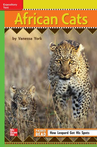 Title: Reading Wonders Leveled Reader African Cats: Beyond Unit 6 Week 4 Grade 3, Author: McGraw Hill