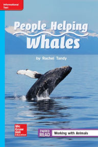 Title: Reading Wonders Leveled Reader People Helping Whales: On-Level Unit 1 Week 4 Grade 2, Author: McGraw Hill