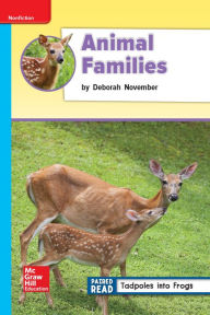 Title: Reading Wonders Leveled Reader Animal Families: On-Level Unit 2 Week 4 Grade 2, Author: McGraw Hill