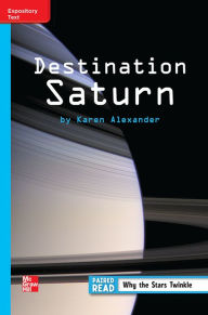 Title: Reading Wonders Leveled Reader Destination Saturn: On-Level Unit 3 Week 3 Grade 3, Author: McGraw Hill