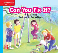 Title: Reading Wonders Leveled Reader Can You Fix It?: On-Level Unit 4 Week 3 Grade K, Author: McGraw Hill