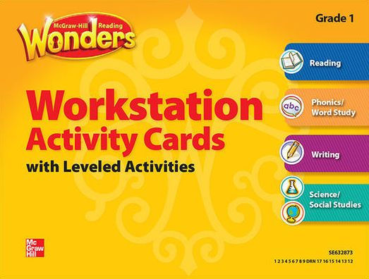 Reading Wonders, Grade 1, Workstation Activity Cards Package / Edition 1