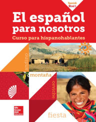 Title: El Espanol para Nosotros 2014, Level 1, SE / Edition 1, Author: McGraw Hill