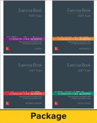 Title: Common Core Achieve, HiSET Exercise Book 25 Copy Set, Author: Contemporary
