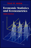 Title: Economic Statistics and Econometrics / Edition 3, Author: Thad W. Mirer