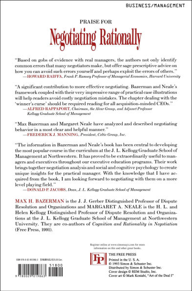 Negotiating Rationally