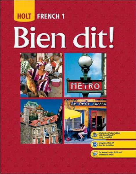 Bien dit!: Student Edition Level 1 2008 / Edition 1 by Houghton Mifflin ...