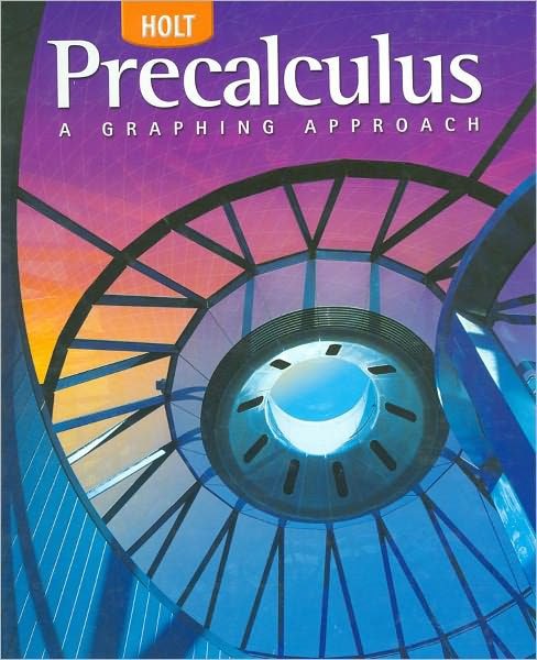 Holt Precalculus: Student Edition 2006 / Edition 1 by Houghton Mifflin ...