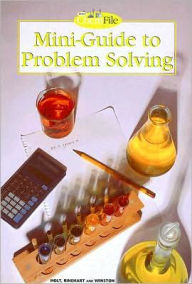 Title: Holt Chemistry File: Mini-Guide to Problem Solving / Edition 1, Author: Houghton Mifflin Harcourt