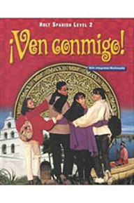 Title: Ven conmigo!: Student Edition Level 2 2000 / Edition 1, Author: Houghton Mifflin Harcourt