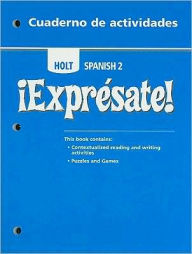 Title: Expresate!: Cuaderno de actividades Student Edition Level 2, Author: Houghton Mifflin Harcourt