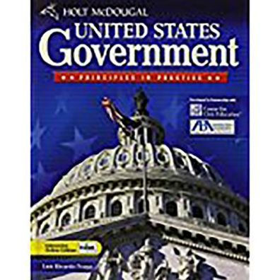 Holt McDougal United States Government: Principles in Practice: Student Edition 2010 / Edition 1