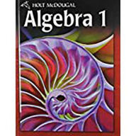 Title: Holt McDougal Algebra 1: Student Edition 2011 / Edition 1, Author: Houghton Mifflin Harcourt