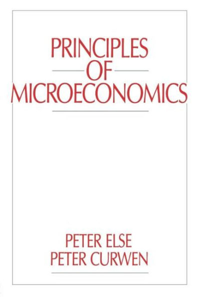 Principles of Microeconomics / Edition 1