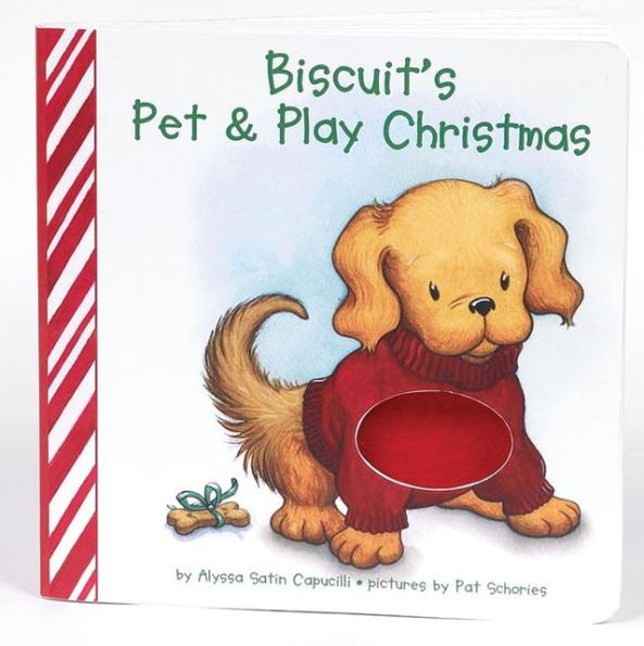 Biscuit's Pet & Play Christmas: A Touch & Feel Book: A Christmas Holiday Book for Kids