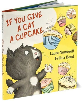 if you give a cat a cupcake stuffed animal