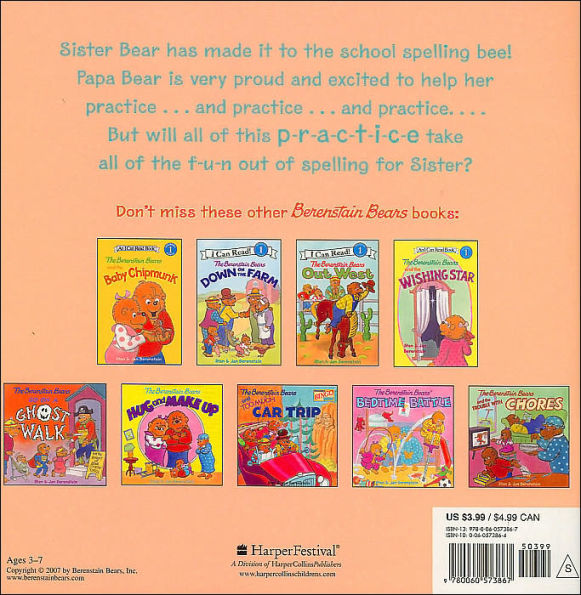 The Berenstain Bears and the Big Spelling Bee