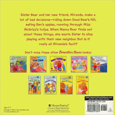 The Berenstain Bears and the Bad Influence by Jan Berenstain, Stan ...