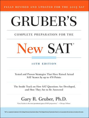 Gruber S Complete Preparation For The New Sat 10th