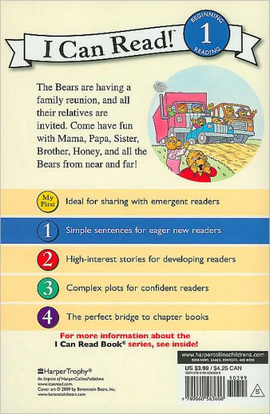 The Berenstain Bears' Family Reunion (I Can Read Book 1 Series)