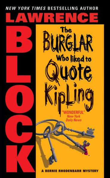 The Burglar Who Liked to Quote Kipling (Bernie Rhodenbarr Series #3)