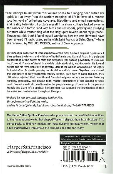 Francis and Clare of Assisi: Selected Writings (HarperCollins Spiritual Classics Series)