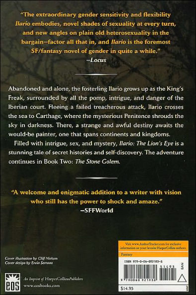 Ilario: The Lion's Eye: A Story of the First History, Book One